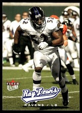 Ray Lewis 2005 Ultra #15 Baltimore Ravens NFL READ FREE SHIPPING AutographDen