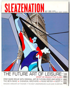 Sleazenation 2000 年 7 月 第 6 号 バンクシー カバー Sleazenation Magazine | eBay