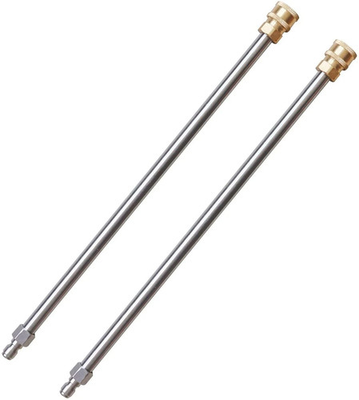 #ad Pressure Washer Extension Wand 17 Inch Stainless Steel Power Lance 2 Pack $11.90