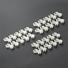 Clip de manija de puerta trasera con clip de varilla de bloqueo de 30 piezas para camiones GM 14037239 C, K 1,2,3 1981-
