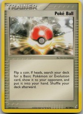 Poke Ball 82/100 Uncommon EX Crystal Guardians LP Pokemon Card