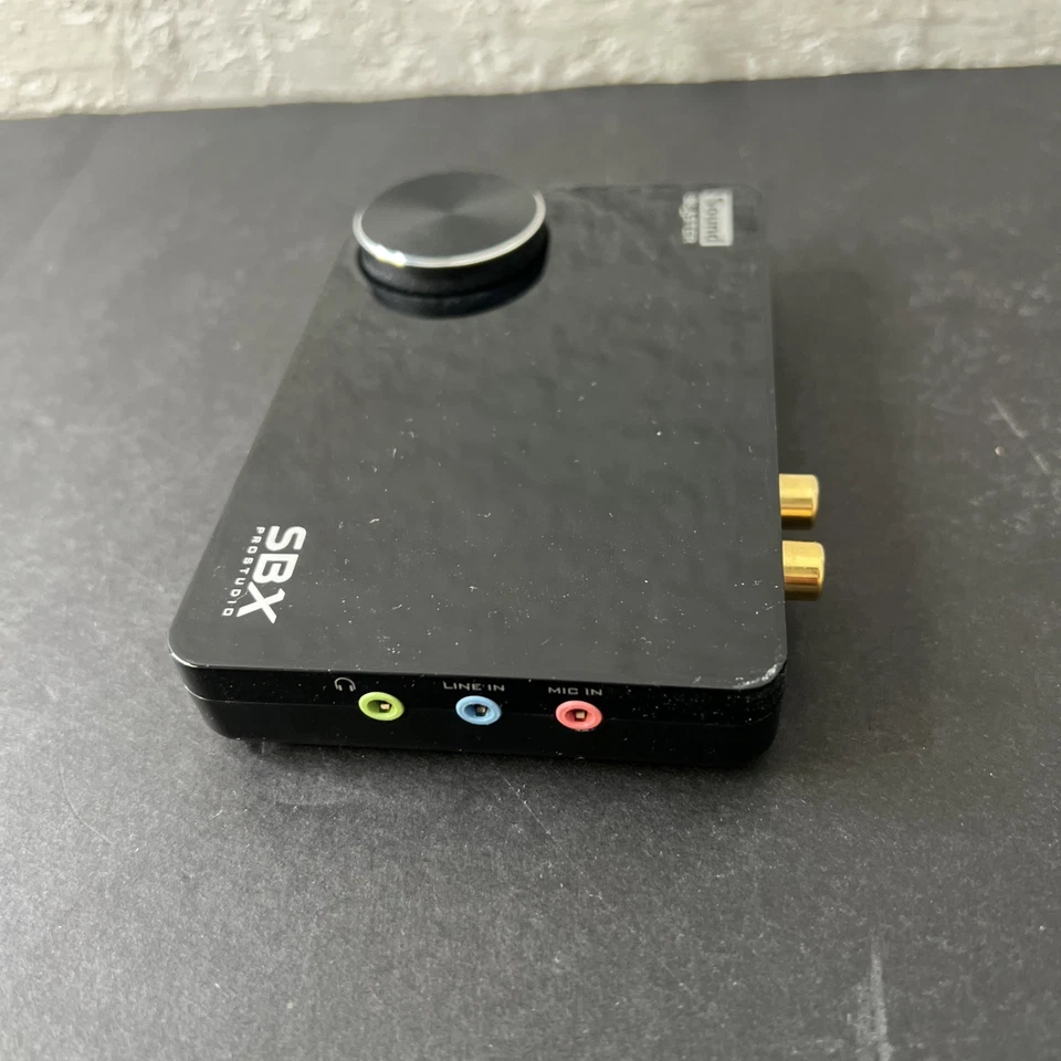 Creative Sound Blaster X-Fi Surround 5.1 Pro USB Sound Card SB1095 TESTED - Image 3 of 4