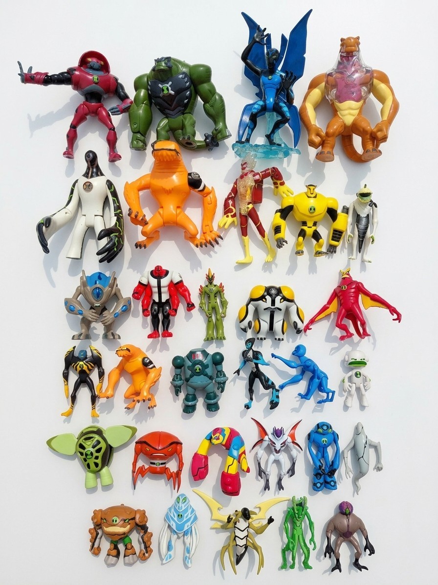 BEN 10 Huge Lot Bandai Action Figure - Lotto o singoli / Full Lot or choice