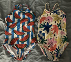 Hanna Andersson Swimsuit Bundle Lot Size 4T/100cm One Piece Watermelon Flower