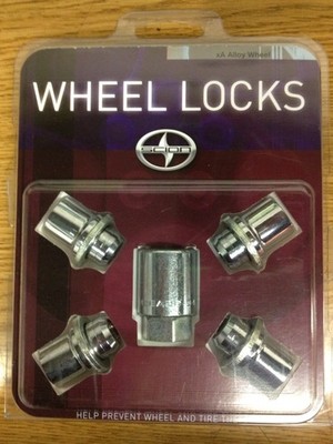 2008-2015 XB ALLOY WHEEL LOCK SET 00276-00900 GENUINE SCION