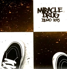MIRACLE DRUG Demo 2015 7" Ep HARDCORE Gold Vinyl DOWNLOAD CODE Melodic Hardcore