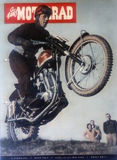 Das Motorrad Heft 9 1950 Kleinstrennmaschinen BMW R 25 Neue Motorradweltrekorde