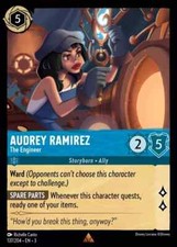 Audrey Ramirez - The Engineer 137/204 Rare Into the Inklands Disney Lorcana