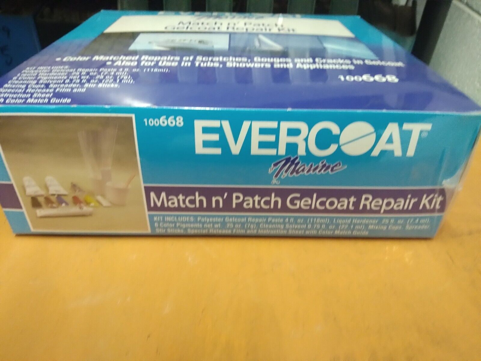 Match and Patch Gelcoat Repair Kit 100668