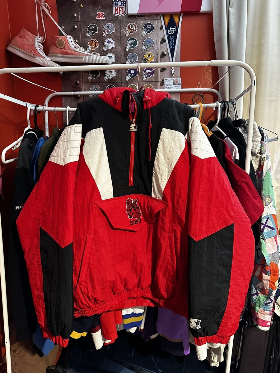 Rare Vintage San Diego State Aztecs Starter Heavy Jacket Size Xl