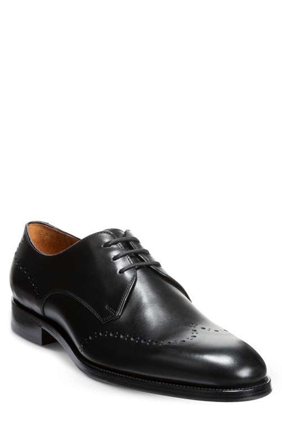 SAOLA Nuovo! Allen Edmonds Lucca Derby Pelle Nera 8 D 511805 DD374 Made in Italy