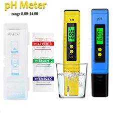 1Pc PH Value Meter Pen Digital Water Quality Tester with Backlight Fast Accurate
