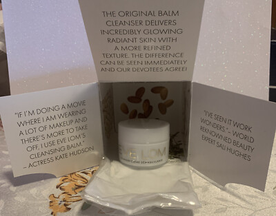 EVE LOM CLEANSER  0.7 FL. OZ./20 ML NEW FRESH TRAVEL SIZE + MUSLIN CLOTH SEALED