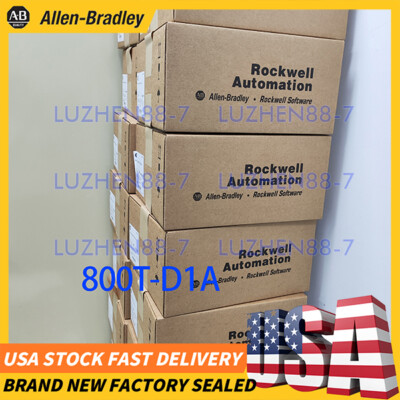 Factory Sealed Allen-Bradley 800T-D1A Mushroom Head Push Button Fast Ship