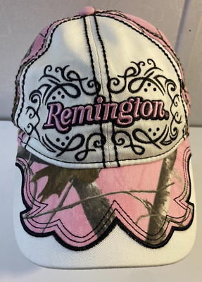 Remington My Signature Women s Adjustable Cap Hat Hunting Camo w/ Pink OSFM
