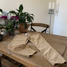 NWT Eileen Fisher Honey Organic Cotton/Tencel Corduroy Leggings Pant Siz M 178