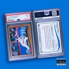 PSA 9 2014 Topps Update Series - Jacob deGrom Rookie Debut Gold #/2014 US-57