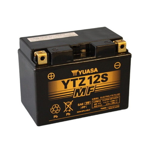 Batterie de moto NITRO YTZ12S-BS dans votre boutique