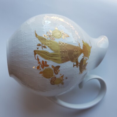Rosenthal Porzellan Kanne Krug Romanze Björn Wiinblad 17cm Studio Line Germany