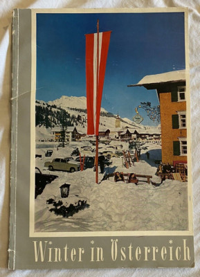 WINTER IN OSTERREICH Austria TRAVEL Apres Ski VTG SKIING Luxury Resort RARE Alps