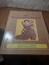 347 Woodworking Patterns 1992 Paperback Book