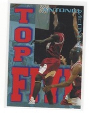 1995 SIGNATURE ROOKIES FAME AND FORTUNE TOP FIVE BASKETBALL INSERT SINGLES