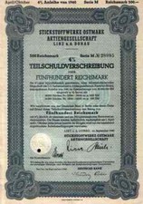 Azotwerke 1940 - 1943 Ostmark Linz Donau Agrolinz Wiedeń DSM OMV zestaw 4 szt.