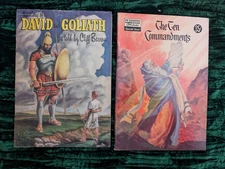 David & Goliath Promo and Ten Commandments Classics Comics