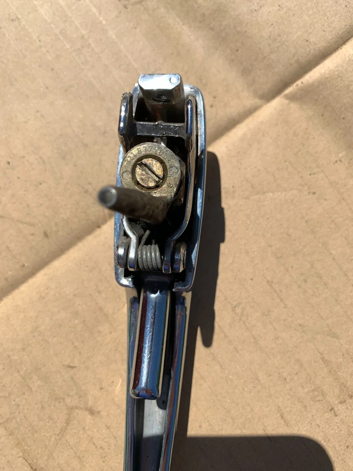 Manija de puerta cromada VW Volkswagen Beetle Super Ghia 1968 1969 1970 1971 tipo 3 Foto 4 de 4