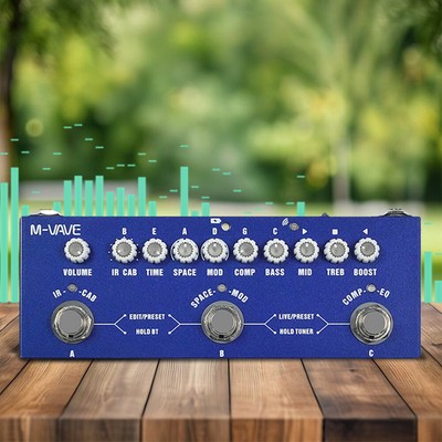 Bass Multieffektpedale Bass Multieffektpedal Multieffektpedal für Bass