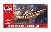 Airfix 1:72 North American F-51D Mustang Flugzeugmodellbausatz - A02047A