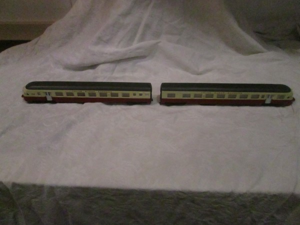 2 VAGONES CABECERA DE TREN TRANS EUROP EXPRESS