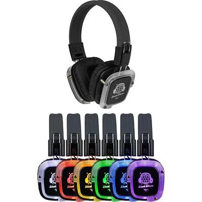 Talent PRISM Silent Disco Headphones with Color Changing
