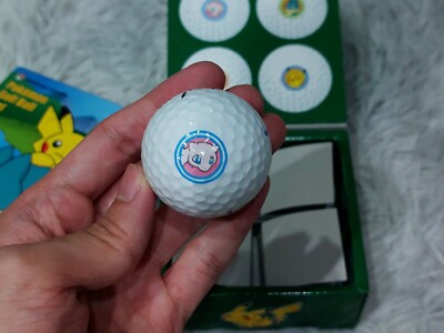 Pokemon Center Japan 2005 Golf Ball Set Dunlop Mew Munchlax Mudkip