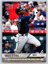 2018 Topps Now Moment of the Week Baseball Cards - Moment of the Year 16