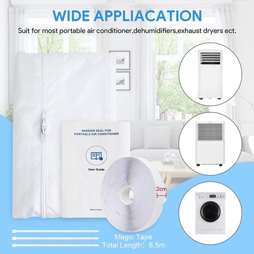 Schlauchadapter Abluftschlauch Adapter Fensterabdichtung für Mobile Klimaanlagen - Bild 2 von 24