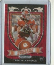 Trevor Lawrence RC Red Prizm Shortprint Refractor SP 2021 Panini Prizm Draft