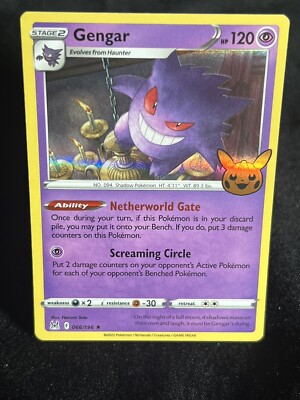 Gengar 066/196 Halloween 2023 Trick or Trade Holo Rare Pokemon Card | eBay