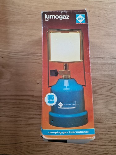 Vintage Lumogaz 206 Camping Gas Lantern - Picture 3 of 5