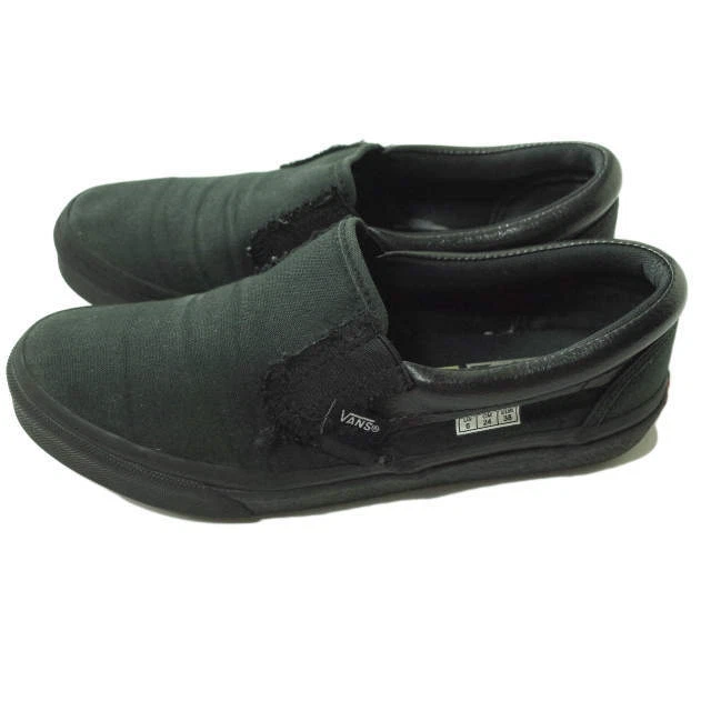 VANS x SSZ REVERSE SLIP ON V98CL US6(24cm) black Back VANS canvas shoes
