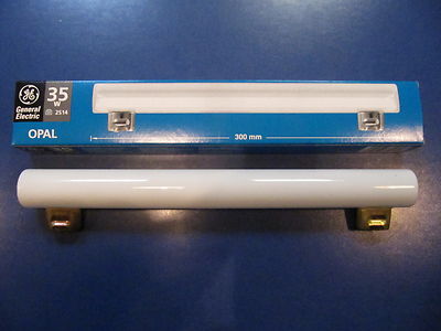  Linestra Lampe GENERAL ELECTRIC LINEAR 35W Metallsockel ! S14s Opal 2500h !!!