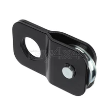 Snatch Block 8,000 lbs Capacity Recovery Winch Pulley 4T Offroad ATV UTV Black