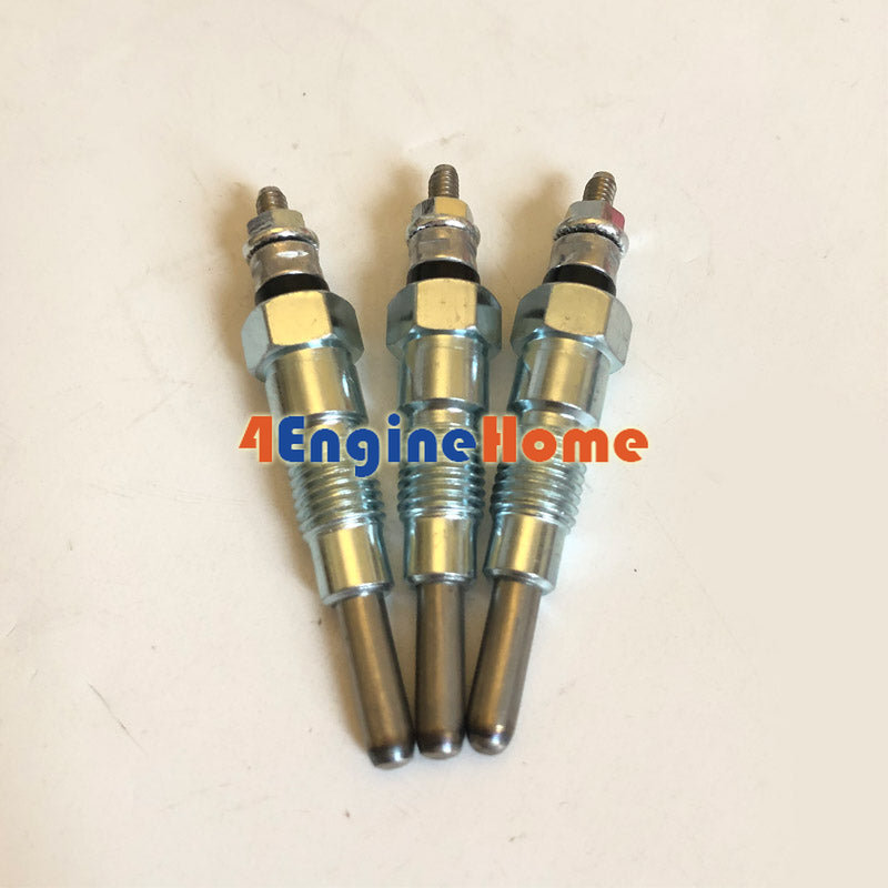 3PCS Glow Plug 6670470 for Bobcat E10 E14 E16 2200 2300 453 463