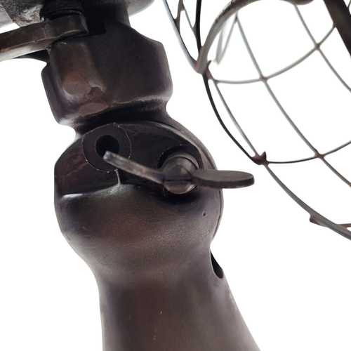 Vintage EMERSON Type 77646-AS Oscillating 3-Speed 4 Blade 12" Fan Works - Picture 11 of 13