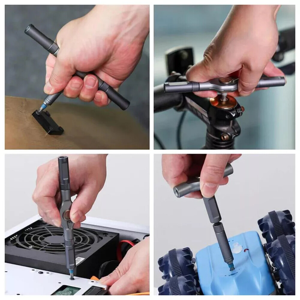 24 in 1 Magnetic Screwdriver Set, DIY Ratchet Screwdriver Set, Multi Bit Magneti