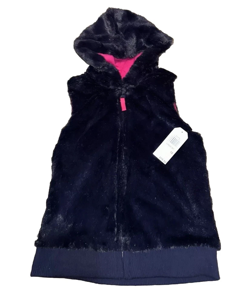 Conjunto de chaleco, camisa y pantalón de 3 piezas para niñas Nautica, 10 Foto 2 de 4