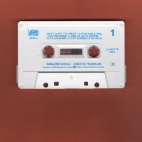 Aretha Franklin - Amazing Grace - Cassette (2 x Cassette) Atlantic 2906-4 1986 - Image 4 of 4
