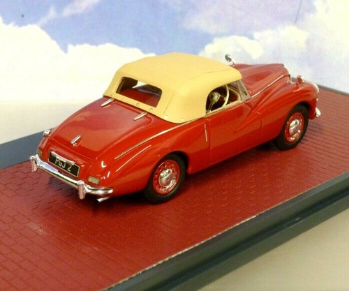 MATRIX 1/43 RESIN 1953-1955 SUNBEAM ALPINE CLOSED CABRIO IN DARK RED MX41807-022 - Picture 2 of 4