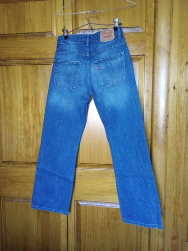 14 in boys size (or girls) Levis 527 Jeans Bootcut 27 x 27 All Cotton See Pics - Picture 18 of 24