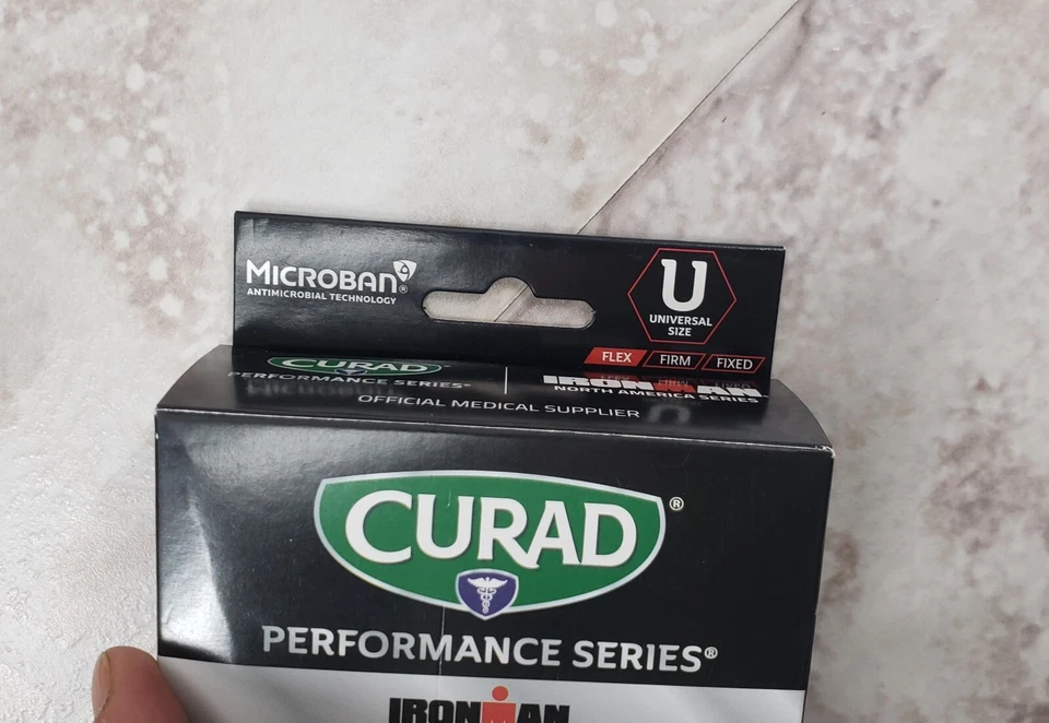 Guante de compresión 2 Curad soporte manual Ironman Performance Series universal OSFM Foto 3 de 4